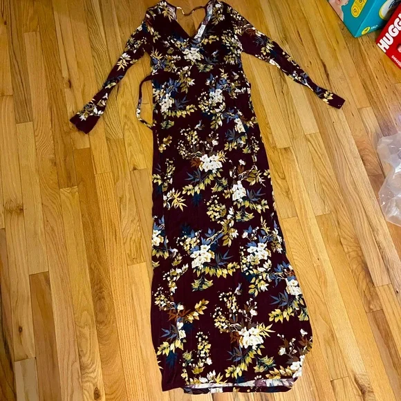 jessica simpson floral maxi dress Clarice Maxi Dress in Rosebloom Wild Jacobeans
